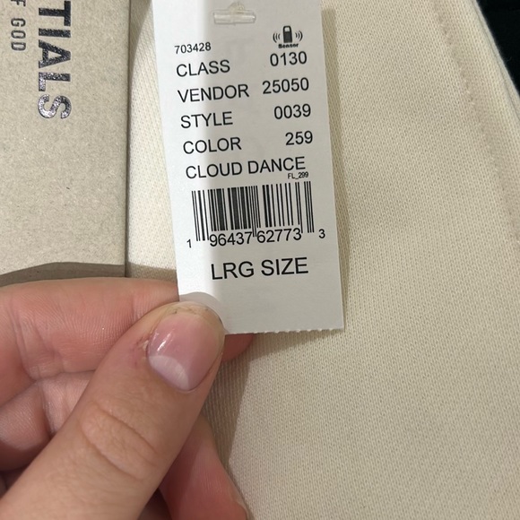 men’s large fear of god essentials sweatpants - Picture 6 of 7